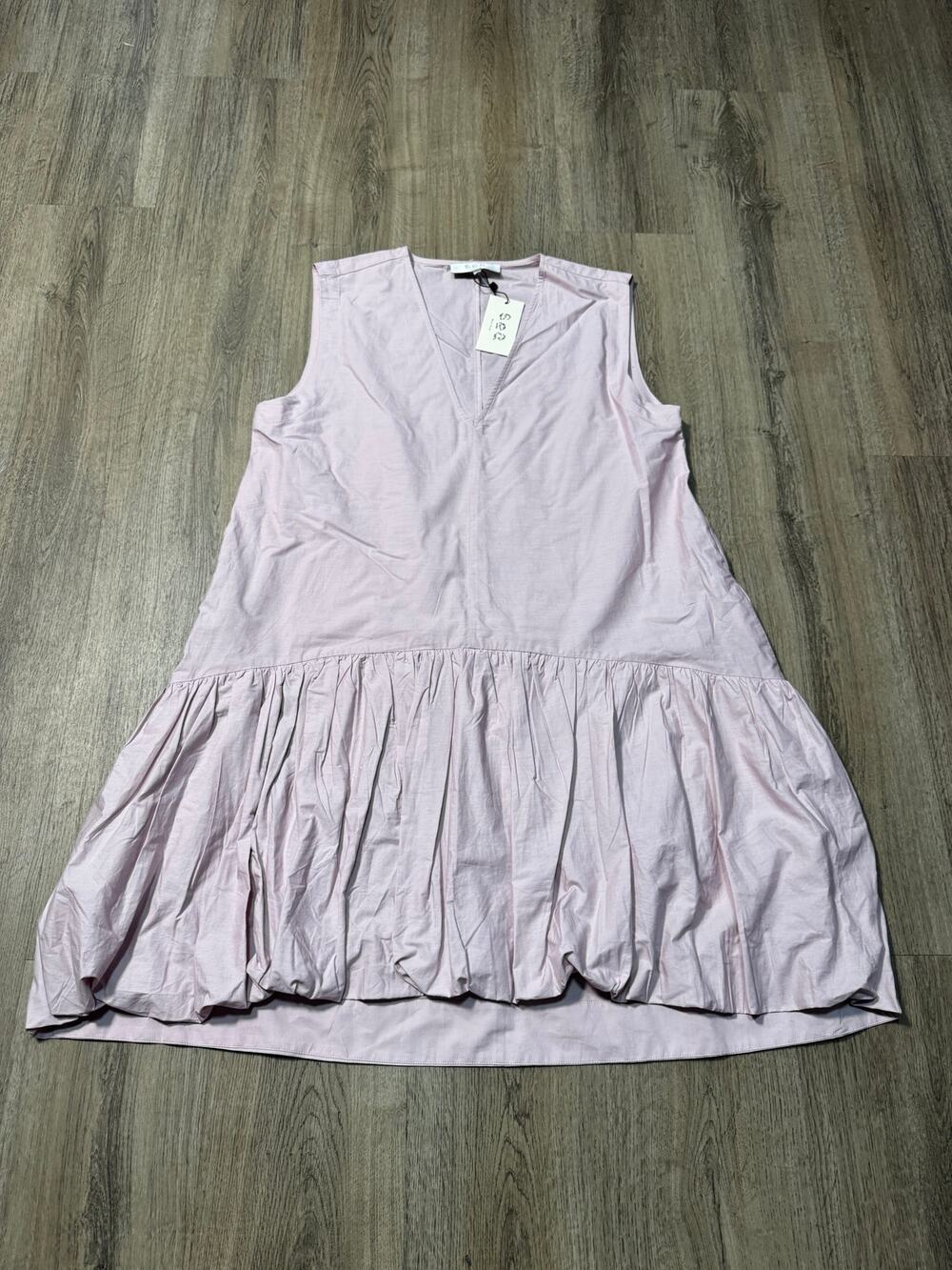 Sea New York Women's Lilac Emmet Poplin Bubble Tank Dress